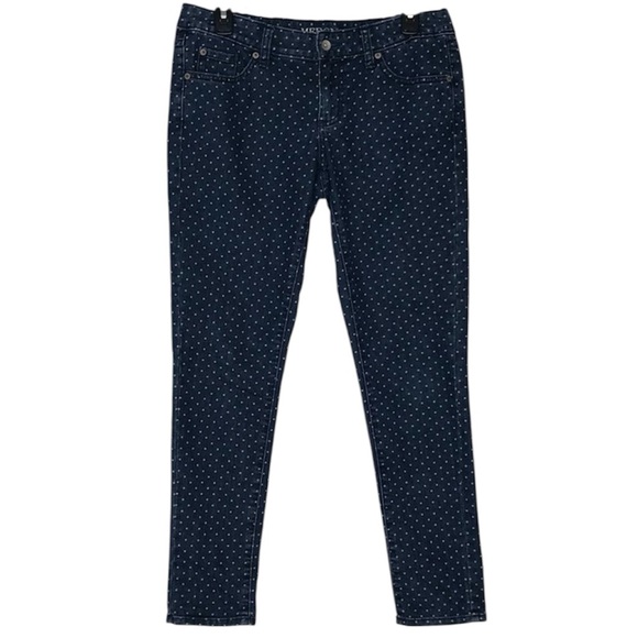 Merona Denim - Merona Ankle Skinny Jeans Polka Dot | Size 6